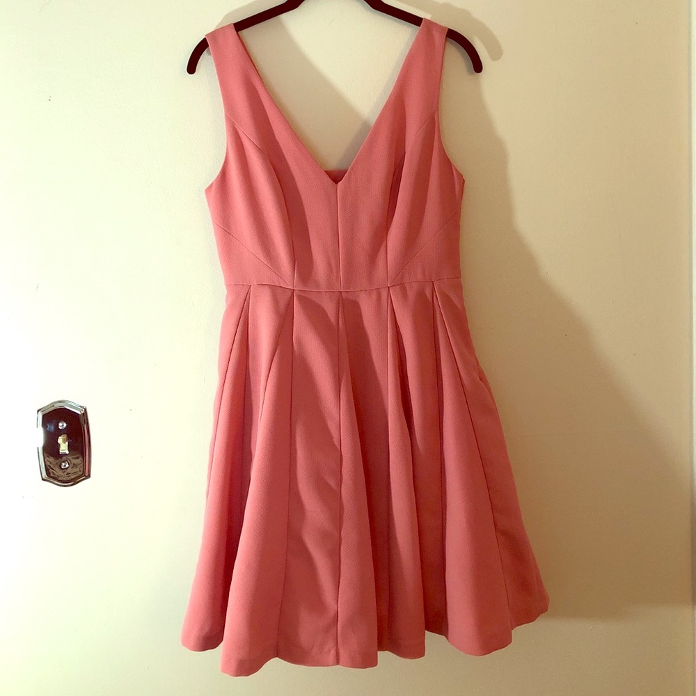 Babydoll Pink dress with tulle lining
